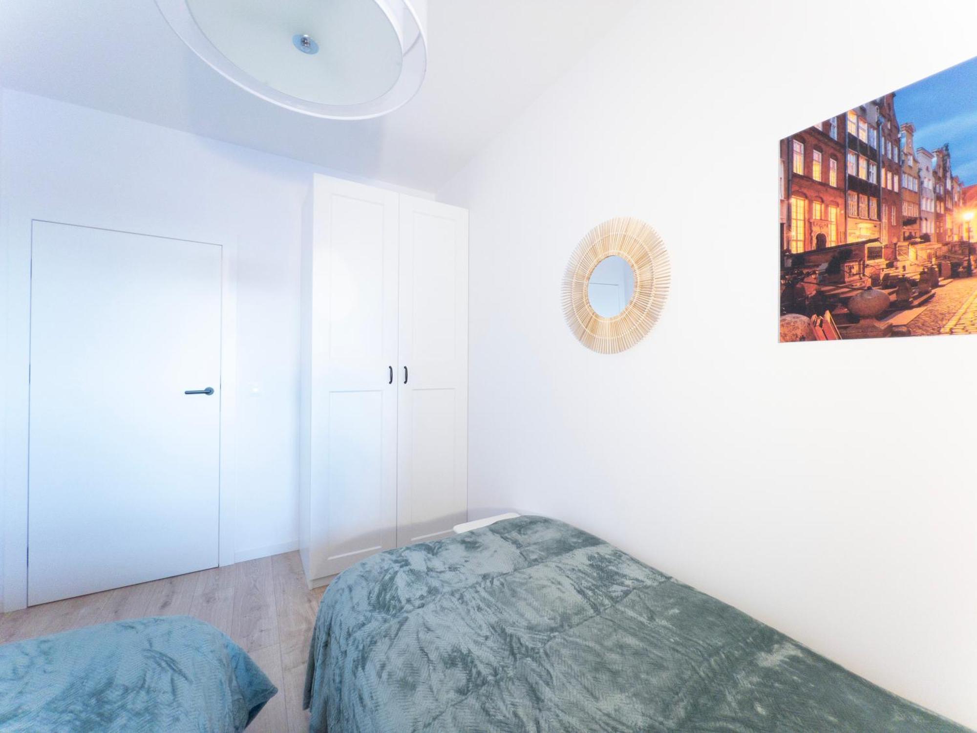 Apartament Z Dwiema Sypialniami + Parking Gdaňsk Exteriér fotografie